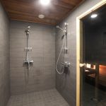 VillaVuokatti - Villa Inca Gold Shower and Sauna